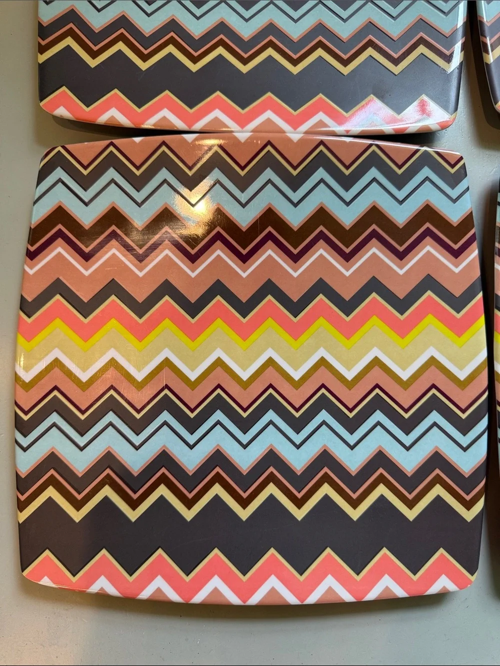 Missoni for Target Melamine Dinner Plates, set of 4